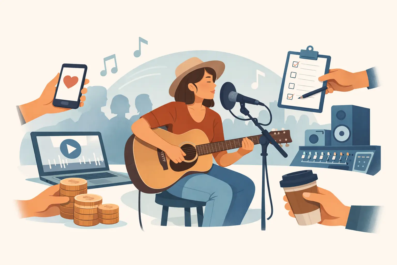 How to Support Singer Songwriters for Real